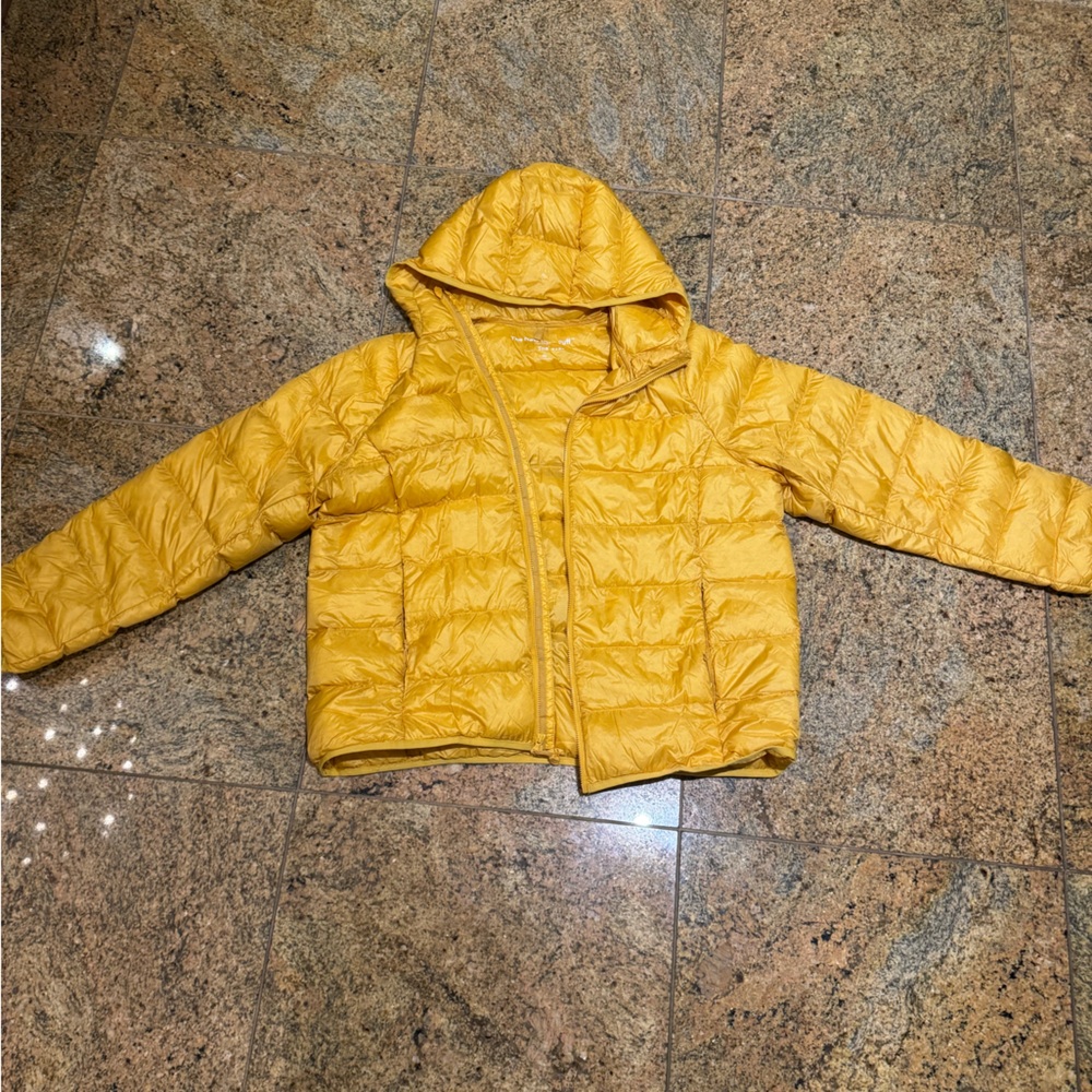 TNA Vibrant Yellow The New Little Puff Puffer Jacket